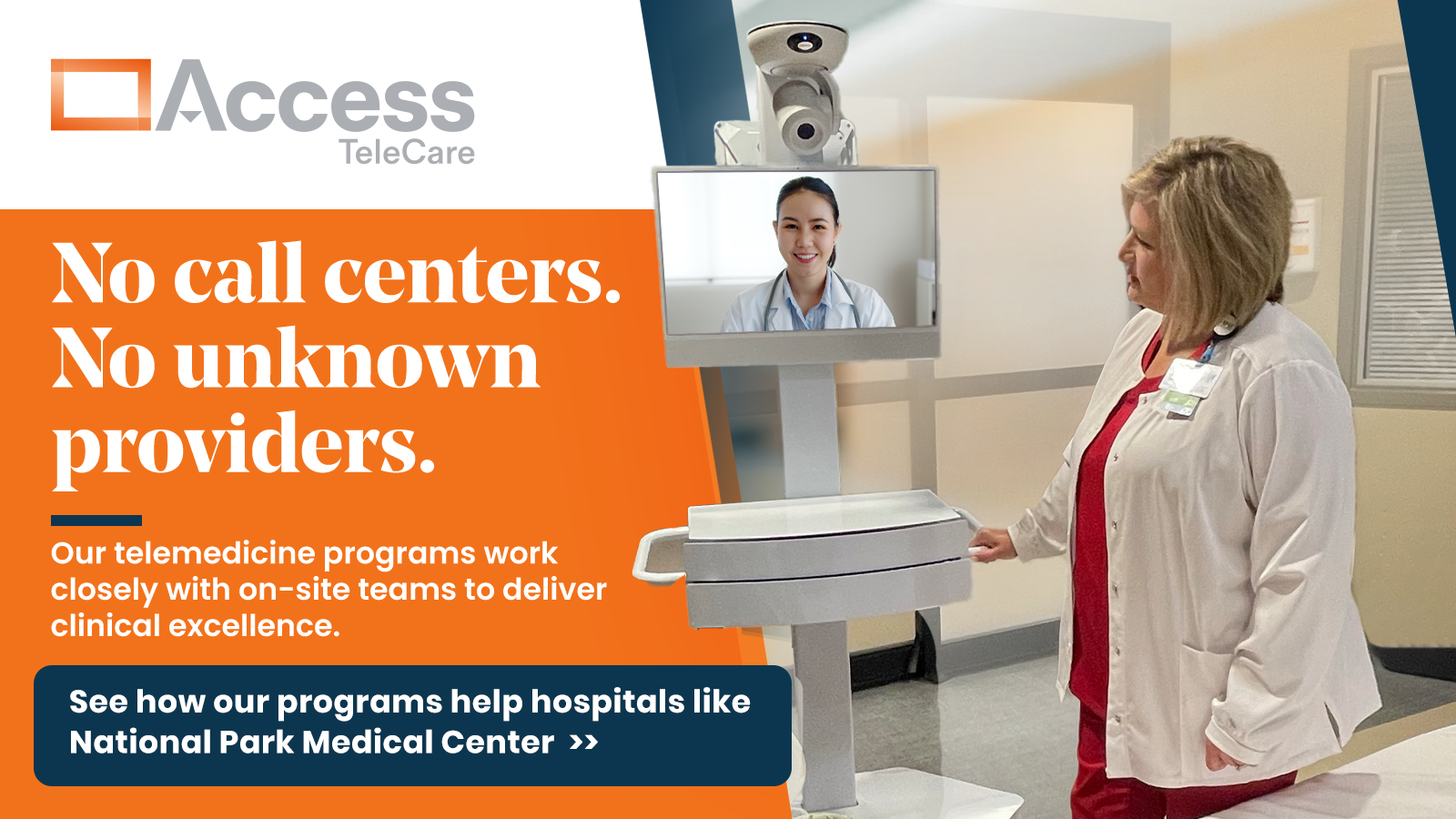 Access TeleCare telemedicine programs work closely with on-site teams to deliver clinical excellence. See how