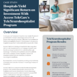 Hospitals Yield Significant ROI With teleNeurohospitalist Program