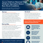 Access TeleCare Maternal-Fetal Medicine Specialists Detect Rare Heart Condition