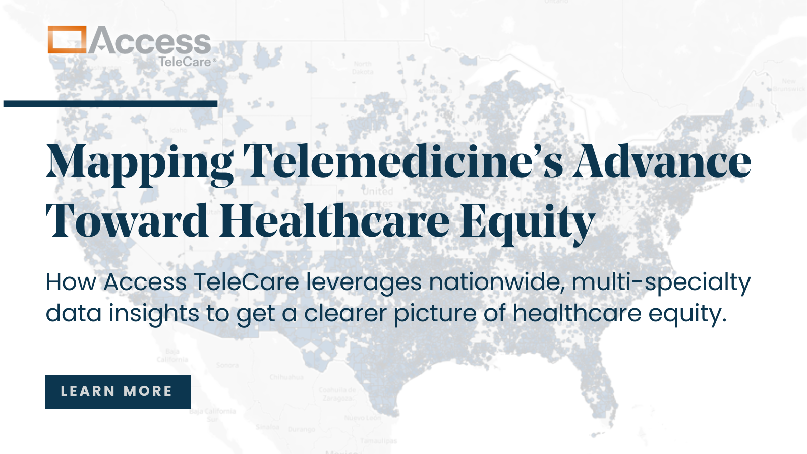 Mapping Telemedicine's Advance Toward Healthcare Equity