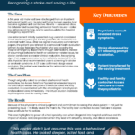 Virtual Behavioral Health that Goes Beyond the Obvious Recognizing a stroke and saving a life.